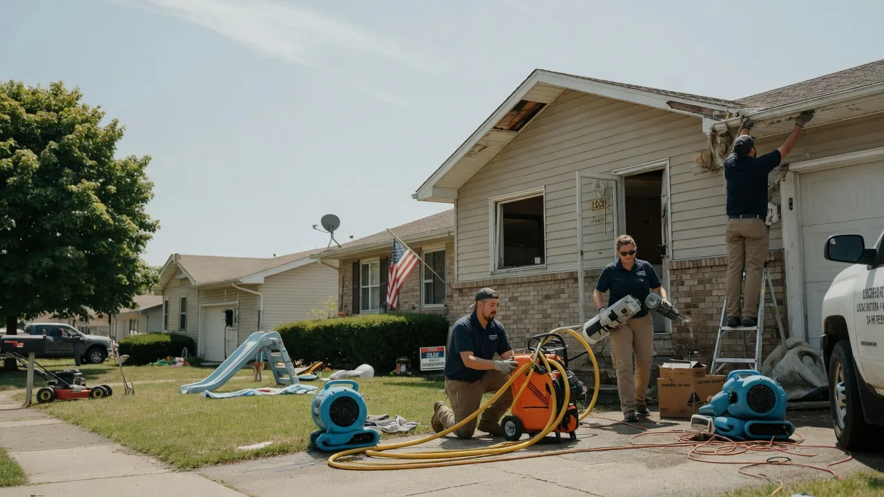 Water Damage Restoration in Roanoke, IN near me